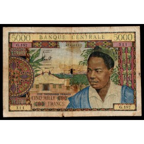 CAMEROUN 5000 Francs 1962