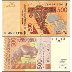 MALI (W.A.S.) 500 Francs 2023