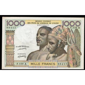 IVORY COAST (W.A.S.) 1000...