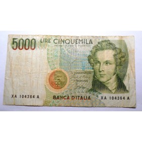 5000 Lire Bellini 1985...