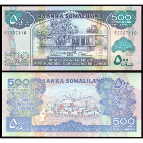 SOMALILAND 500 Shillings 2006