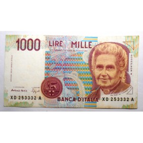 1000 Lire Montessori Serie...