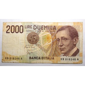 2000 Lire MARCONI  Serie...