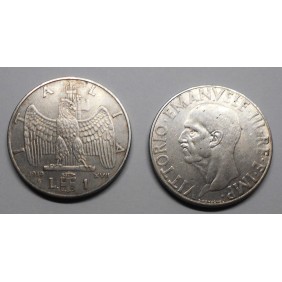 1 LIRA 1939 XVII M.
