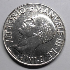 1 Lira 1940 M. rovescio...