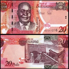 BOTSWANA 20 Pula 2022