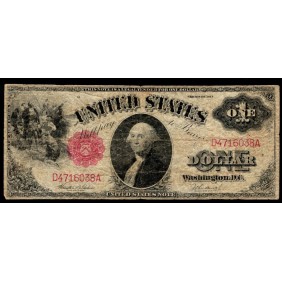 USA 1 Dollar 1917 Red Seal