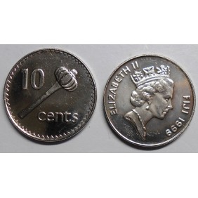 FIJI 10 Cents 1999