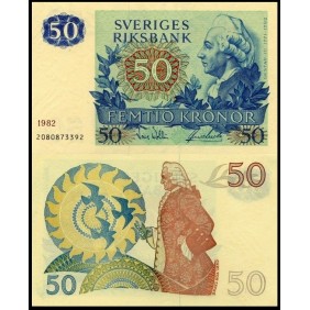 SWEDEN 50 Kronor 1982