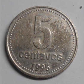 ARGENTINA 5 Centavos 1995