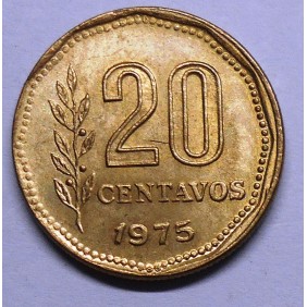 ARGENTINA 20 Centavos 1975