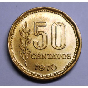 ARGENTINA 50 Centavos 1970