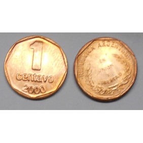 ARGENTINA 1 Centavo 2000