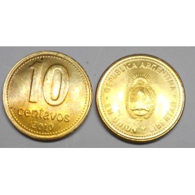 ARGENTINA 10 Centavos 2010