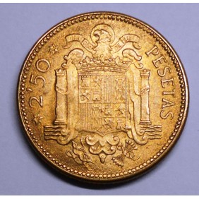 SPAIN 2 1/2 Pesetas 1953 (54)