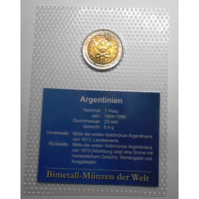 ARGENTINA 1 Peso 1995...