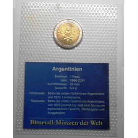 ARGENTINA 1 Peso 2010...