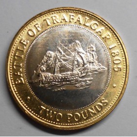 GIBRALTAR 2 Pounds 2012...