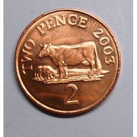 GUERNSEY 2 Pence 2003