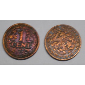 NETHERLANDS 1 Cent 1916