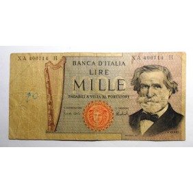 1000 Lire Verdi 1975 serie...