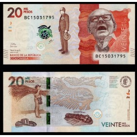 COLOMBIA 20.000 Pesos...