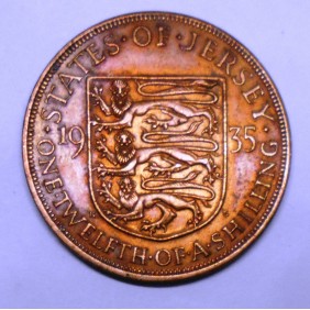 JERSEY 1/12 Shilling 1935