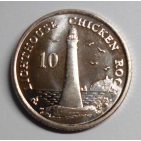 ISLE OF MAN 10 Pence 2010 AA