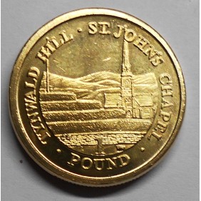 ISLE OF MAN 1 Pound 2014...