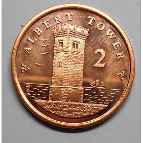 ISLE OF MAN 2 Pence 2010...