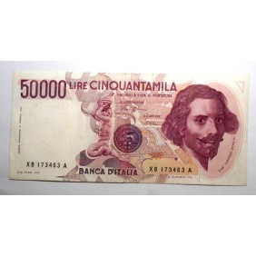 50.000 Lire Bernini 1° Tipo...