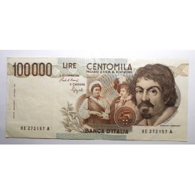 100.000 Lire CARAVAGGIO 1°...