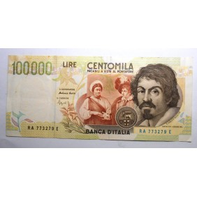 100.000 Lire Caravaggio 2°...