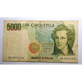 5000 Lire Bellini Serie...