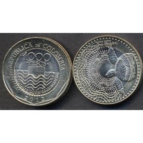 COLOMBIA 1000 Pesos 2012...