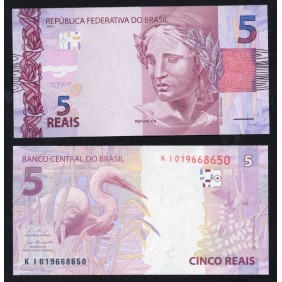 BRAZIL 5 Reais 2010 (2021)