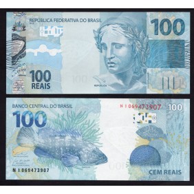 BRAZIL 100 Reais 2010 (2021)