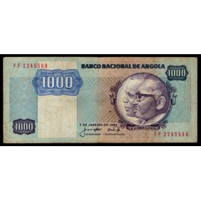 ANGOLA 1000 Kwanzas 1984
