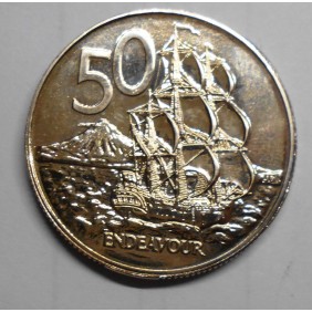 NEW ZEALAND 50 Cents 1979