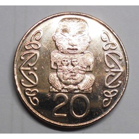 NEW ZEALAND 20 Cents 2004