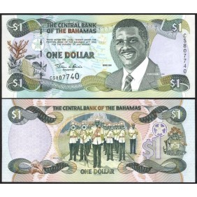 BAHAMAS 1 Dollar 2001