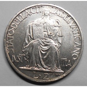 VATICANO 2 Lire 1944