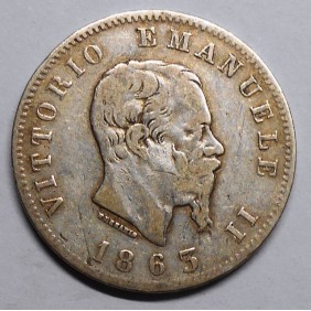 1 Lira 1863 T Stemma AG