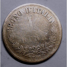 1 Lira 1863 T Valore AG