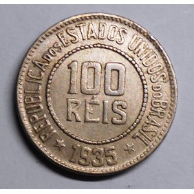 BRAZIL 100 Reis 1935