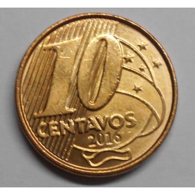 BRAZIL 10 Centavos 2016