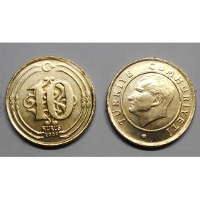 TURKEY 10 Kurus 2009