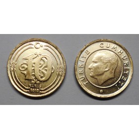 TURKEY 10 Kurus 2010