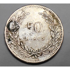 TURKEY 50 Kurus 1947 AG