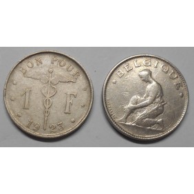 BELGIUM 1 Franc 1923 Belgique
